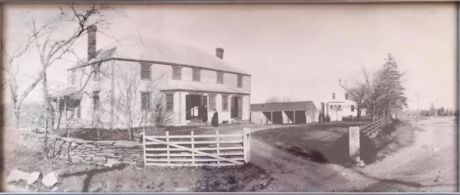 old picture of Portsmouth Friends Church